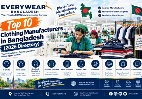 Top 10 Clothing Manufacturers in Bangladesh (2026 Directory)
