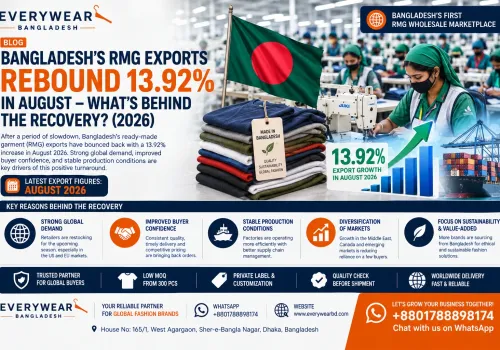 Bangladesh's RMG Exports Rebound 13.92% in August – What's Behind the Recovery? (2026)