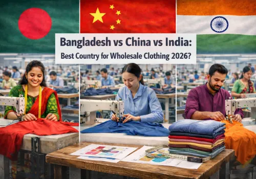 Bangladesh vs China vs India: Best Country for Wholesale Clothing 2026?