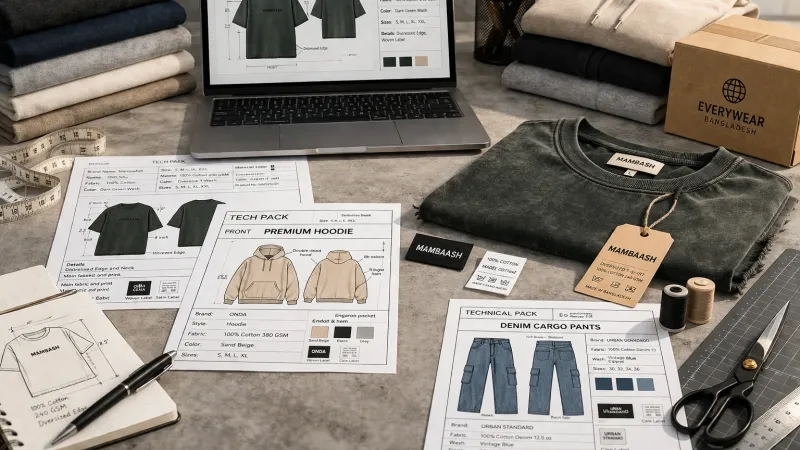 Custom Garment Manufacturing Bangladesh – 2026 Complete Guide for Small Brands