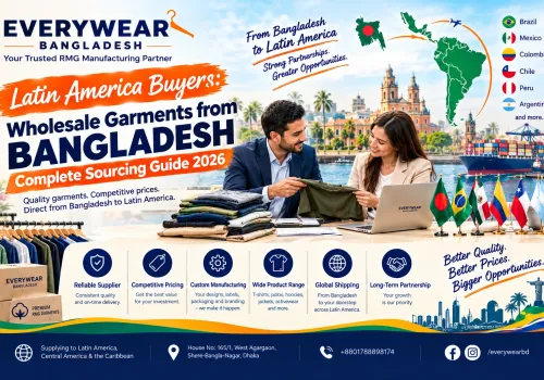 Latin America Buyers: Wholesale Garments from Bangladesh – Complete Sourcing Guide 2026