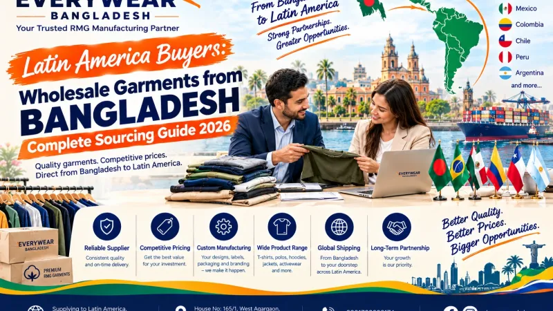 Latin America Buyers: Wholesale Garments from Bangladesh – Complete Sourcing Guide 2026
