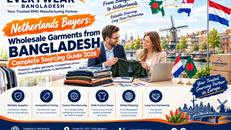 Netherlands Buyers: Wholesale Garments from Bangladesh – Complete Sourcing Guide 2026