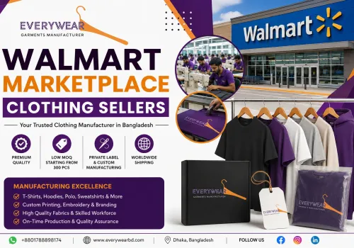 Walmart Marketplace Clothing Sellers: Complete Guide to Sourcing Apparel from Bangladesh (2026)