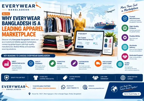 Why Everywear Bangladesh Is a Leading Apparel Marketplace – Complete Guide for International Buyers 2026