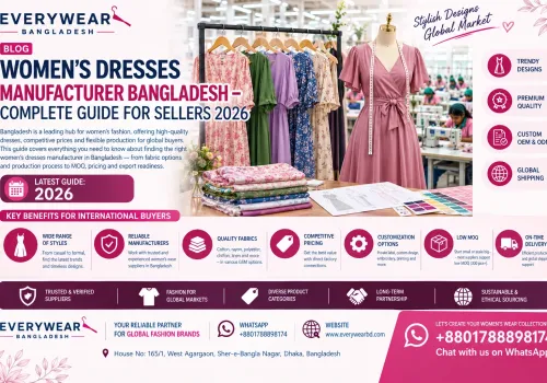 Women's Dresses Manufacturer Bangladesh – Complete Guide for Sellers 2026