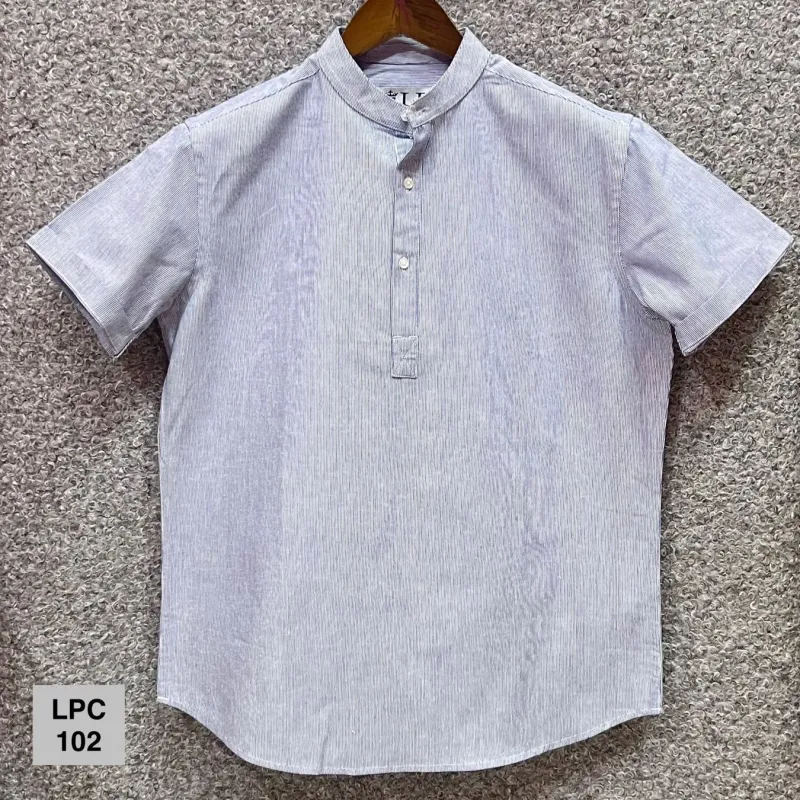 LP Men's Premium Mandarin Collar Shirt Wholesale Bangladesh