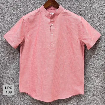 LP Men's Premium Mandarin Collar Shirt Wholesale Bangladesh