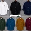 Lacoste Full Sleeve Oxford Cotton Shirt Wholesale Bangladesh