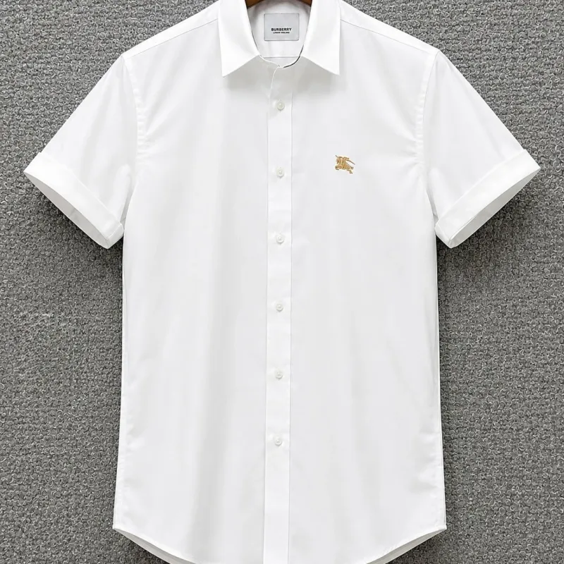 Burberry Short Sleeve Stretch Cotton Shirt Wholesale Bangladesh