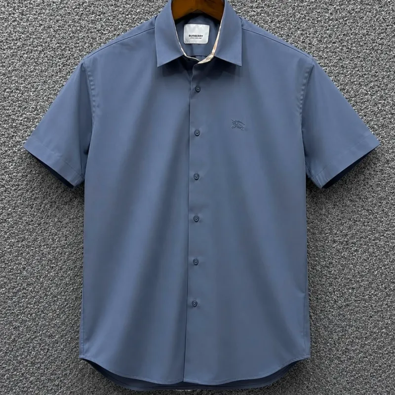 Burberry Short Sleeve Stretch Cotton Shirt Wholesale Bangladesh