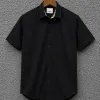 Burberry Short Sleeve Stretch Cotton Shirt Wholesale Bangladesh