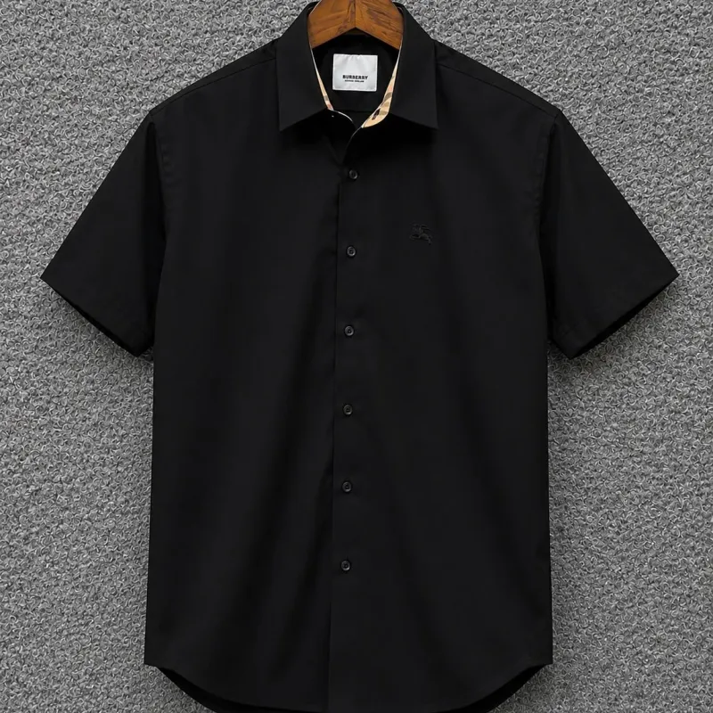 Burberry Short Sleeve Stretch Cotton Shirt Wholesale Bangladesh