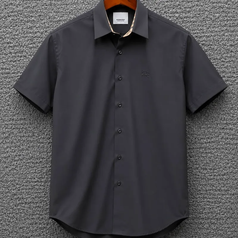 Burberry Short Sleeve Stretch Cotton Shirt Wholesale Bangladesh