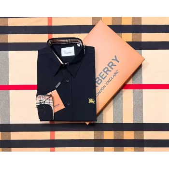 Burberry Men’s Premium Stretch Cotton Solid Shirt Wholesale Bangladesh