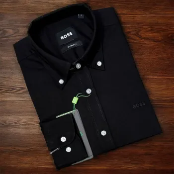 Boss Men's Premium Solid Oxford Shirt Wholesale Bangladesh