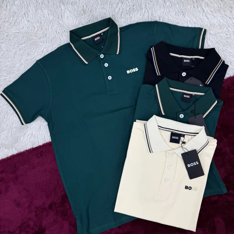 Boss Men's Luxury Lycra Pique Polo Shirt Wholesale – Everywear Bangladesh Boss Men's Luxury Lycra Pique Polo Shirt Wholesale – Everywear Bangladesh
