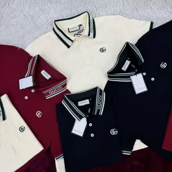 Gucci Men's Luxury Lycra Pique Polo Shirt Wholesale – Everywear Bangladesh
