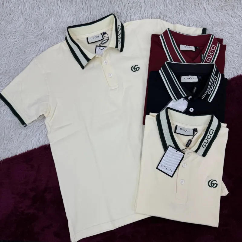 Gucci Men's Luxury Lycra Pique Polo Shirt Wholesale – Everywear Bangladesh Gucci Men's Luxury Lycra Pique Polo Shirt Wholesale – Everywear Bangladesh