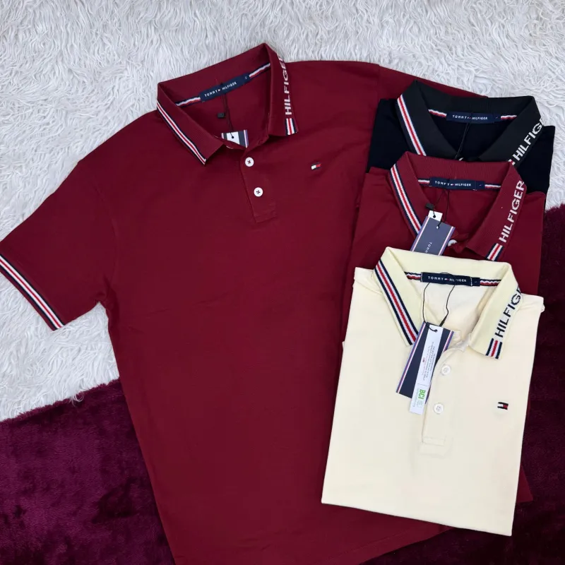 Tommy Hilfiger Men's Luxury Lycra Pique Polo Shirt Wholesale – Everywear Bangladesh Tommy Hilfiger Men's Luxury Lycra Pique Polo Shirt Wholesale – Everywear Bangladesh