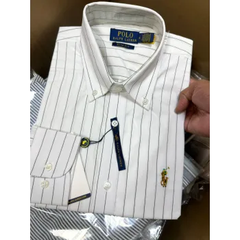 Ralph Lauren Men's Premium Stripe Shirt  Wholesale Bangladesh