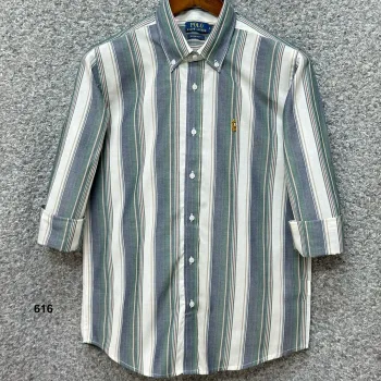 Ralph Lauren Men's Premium Stripe Shirt Wholesale Bangladesh