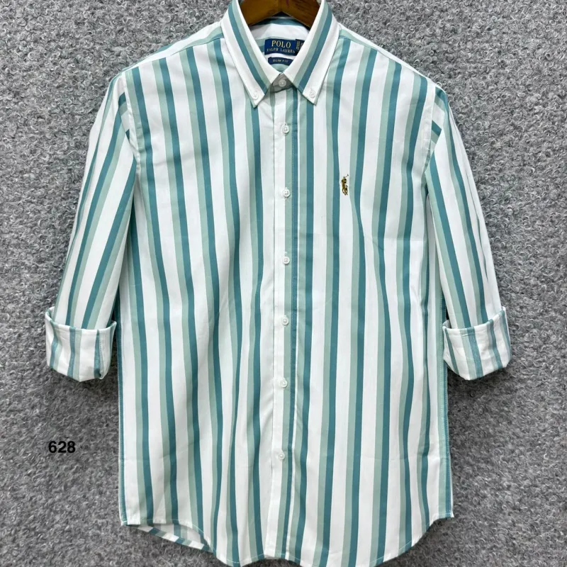 Ralph Lauren Men's Premium Stripe Shirt Wholesale Bangladesh