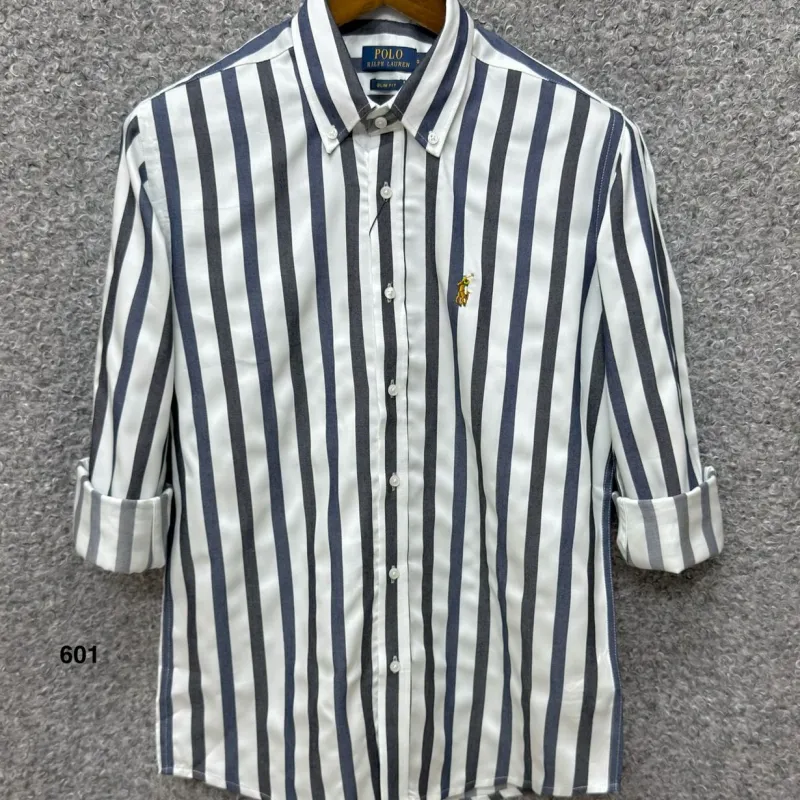 Ralph Lauren Men's Premium Stripe Shirt Wholesale Bangladesh