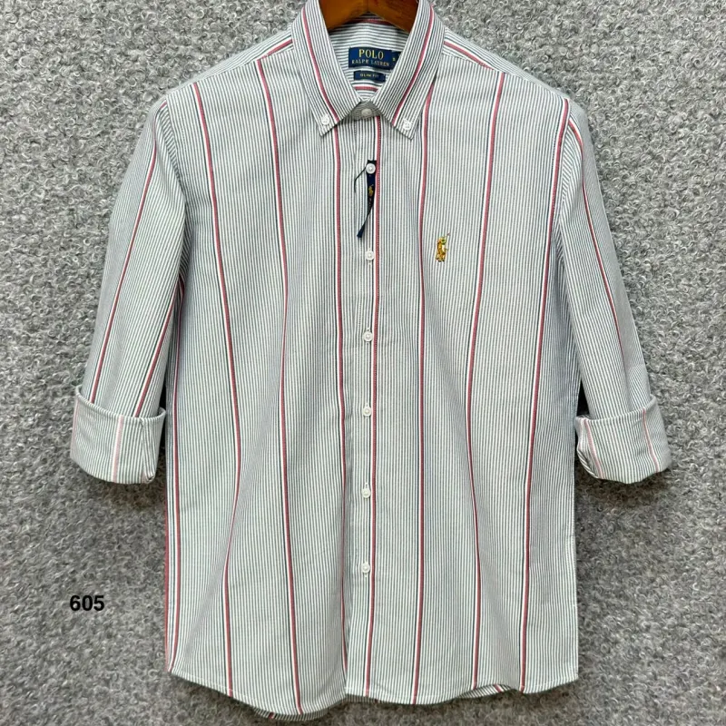 Ralph Lauren Men's Premium Stripe Shirt Wholesale Bangladesh
