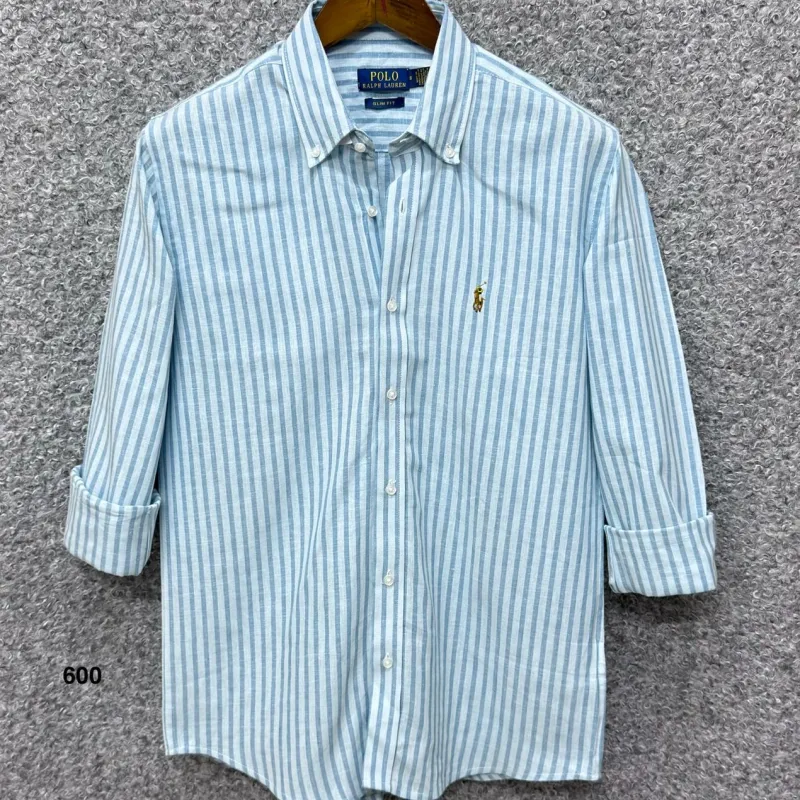 Ralph Lauren Men's Premium Stripe Shirt Wholesale Bangladesh