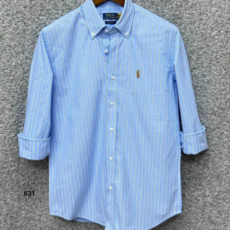 Ralph Lauren Men's Premium Stripe Shirt Wholesale Bangladesh