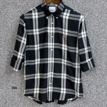 Burberry Men's Premium Check Shirt Wholesale Bangladesh