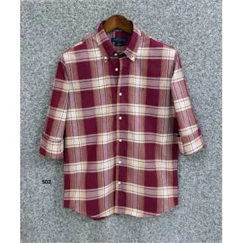 Burberry Men's Premium Check Shirt Wholesale Bangladesh