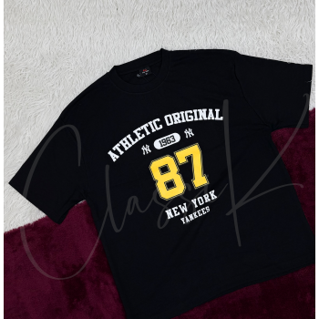 New York Men's Drop Shoulder Oversized T-Shirt Wholesale