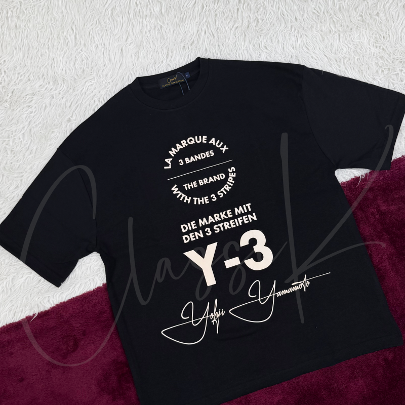 Y-3 Men's Drop Shoulder Oversized T-Shirt Wholesale