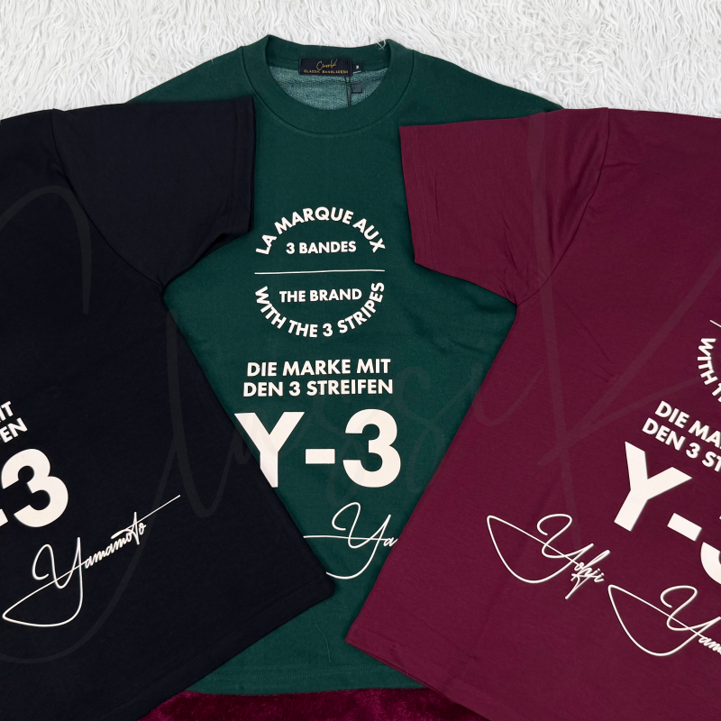 Y-3 Men's Drop Shoulder Oversized T-Shirt Wholesale