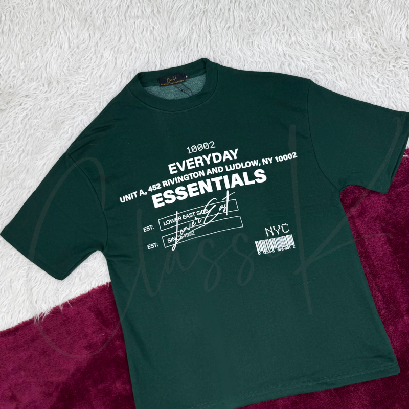 Essentials Men's Drop Shoulder Oversized T-Shirt Wholesale