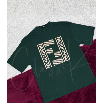 Fendi Men's Drop Shoulder Oversized T-Shirt Wholesale