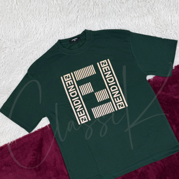 Fendi Men's Drop Shoulder Oversized T-Shirt Wholesale