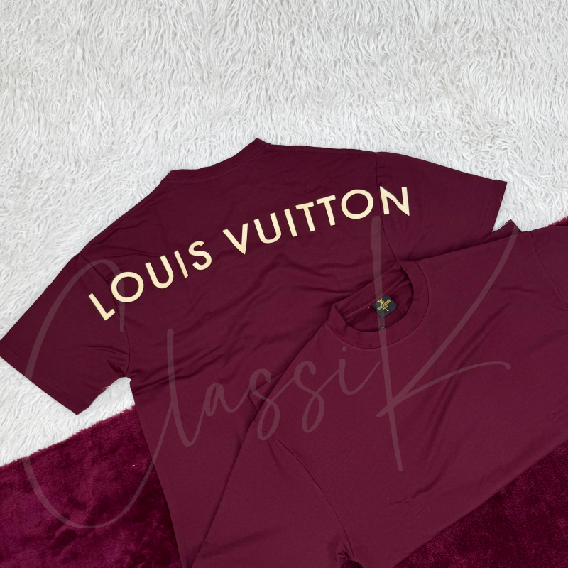Louis Vuitton Men's Drop Shoulder Oversized T-Shirt Wholesale