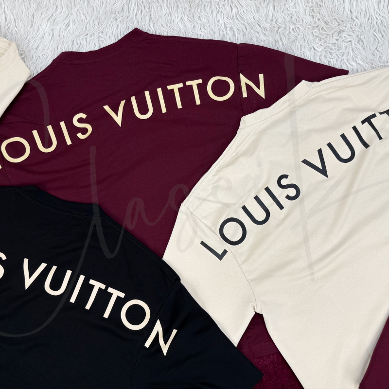 Louis Vuitton Men's Drop Shoulder Oversized T-Shirt Wholesale