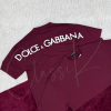 Dolce & Gabbana Men's Drop Shoulder Oversized T-Shirt Wholesale