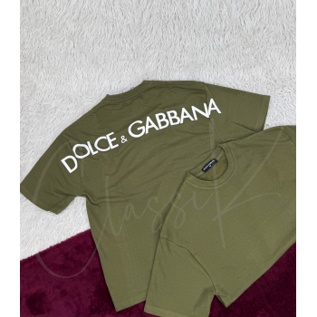 Dolce & Gabbana Men's Drop Shoulder Oversized T-Shirt Wholesale