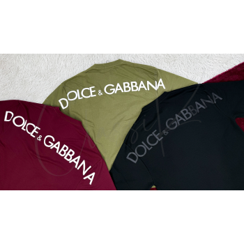 Dolce & Gabbana Men's Drop Shoulder Oversized T-Shirt Wholesale