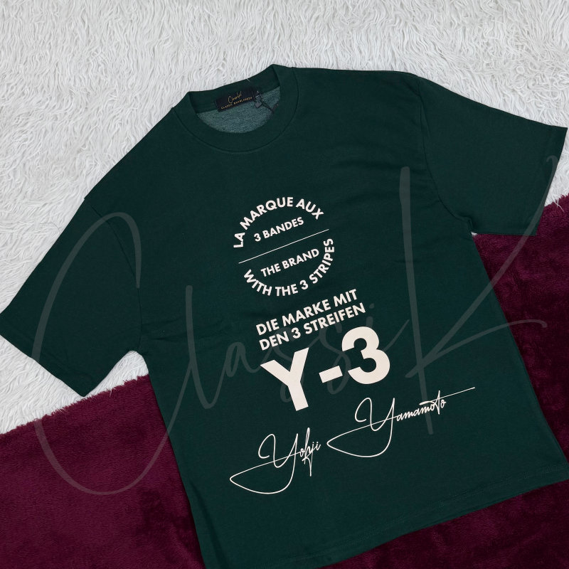 Y-3 Men's Drop Shoulder Oversized T-Shirt Wholesale