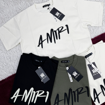 Amiri Men's Half Sleeve Super Combed T-Shirt Wholesale