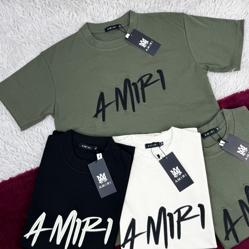 Amiri Men's Half Sleeve Super Combed T-Shirt Wholesale
