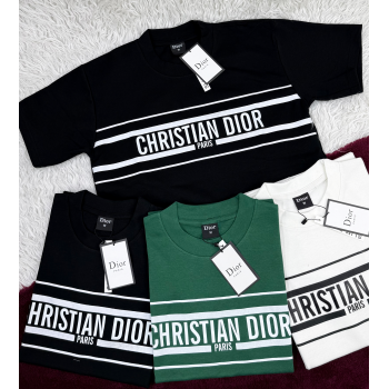 Dior Men's Half Sleeve Super Combed T-Shirt Wholesale