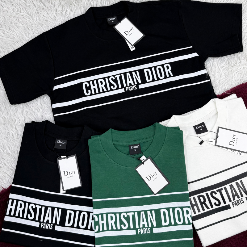 Dior Men's Half Sleeve Super Combed T-Shirt Wholesale