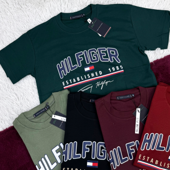 Tommy Hilfiger Men's Half Sleeve Super Combed T-Shirt Wholesale